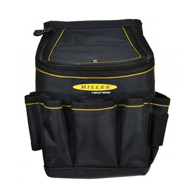 Miller Fiber Tools Tool Bag with Zipper & 13 Pockets from GME Supply